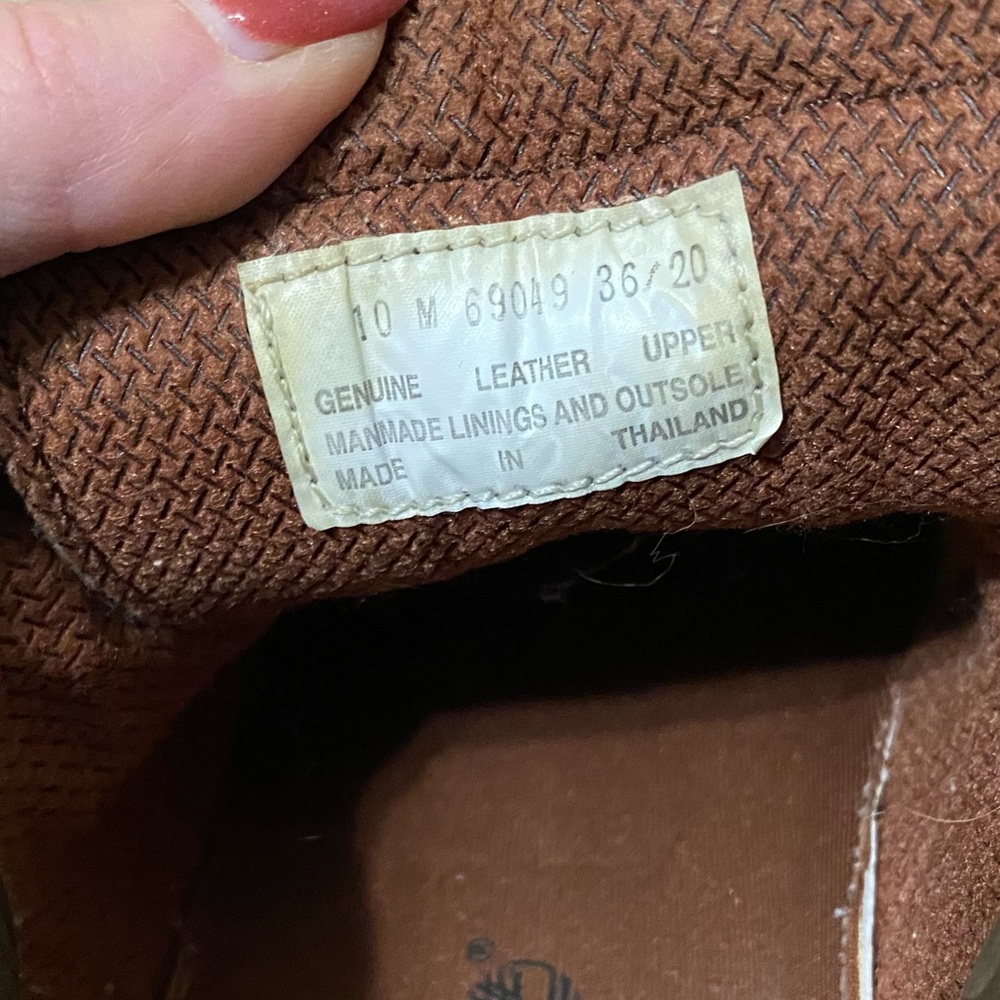 Vintage Leather Timberland Boots - Picture 8 of 8
